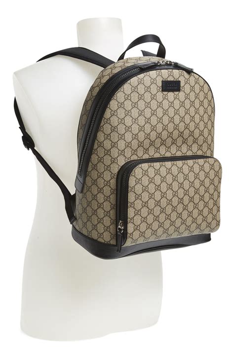canvas gucci backpack men